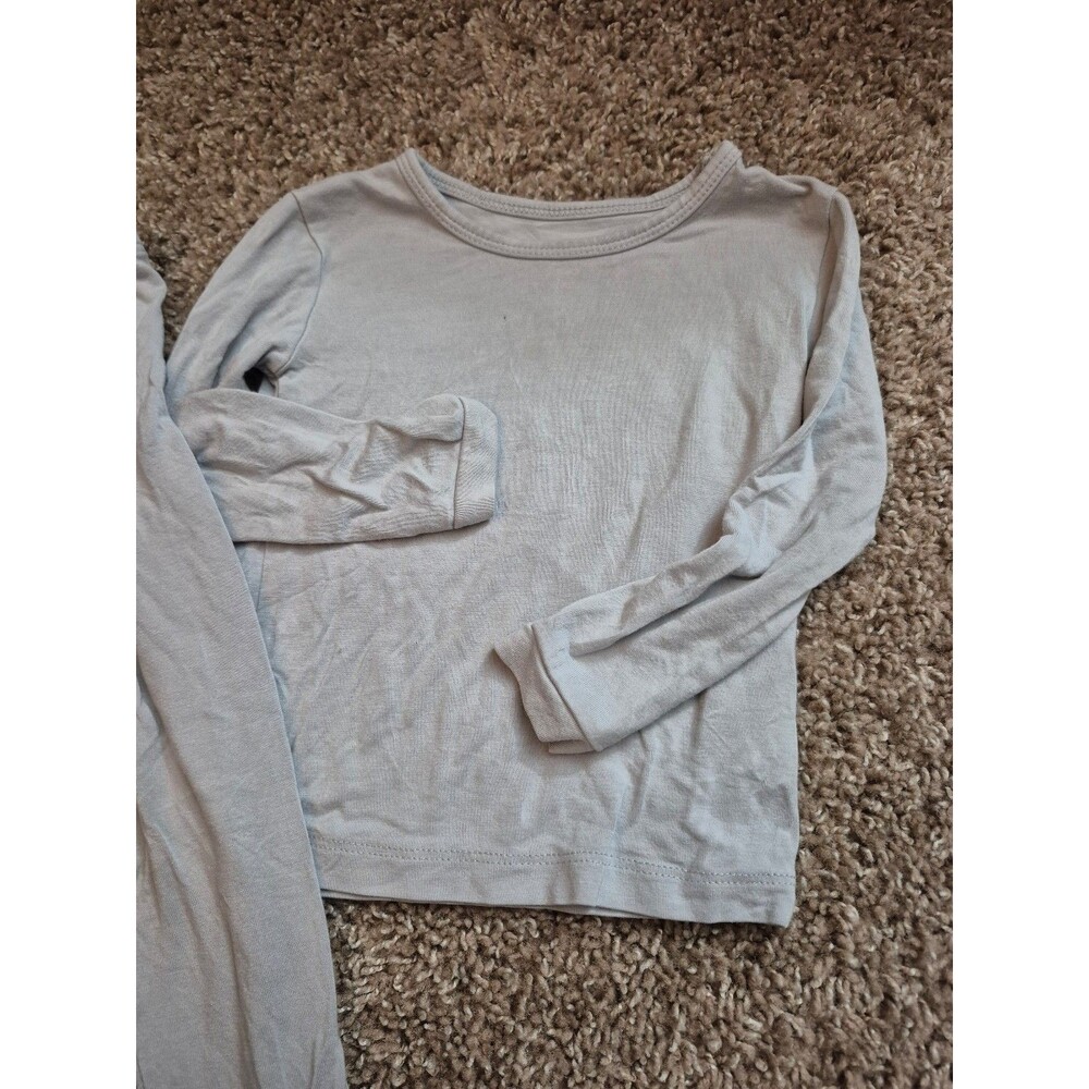 Kyte baby 2 piece bamboo pjs size 18-24 months - grey - Picture 2 of 3